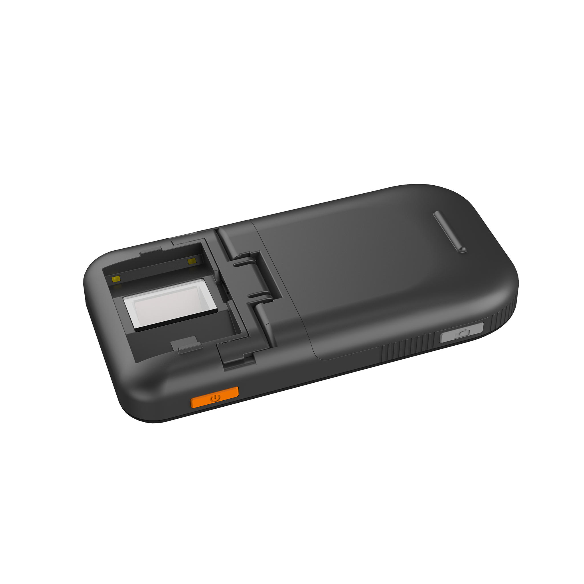 Back of Luna S portable video magnifier 