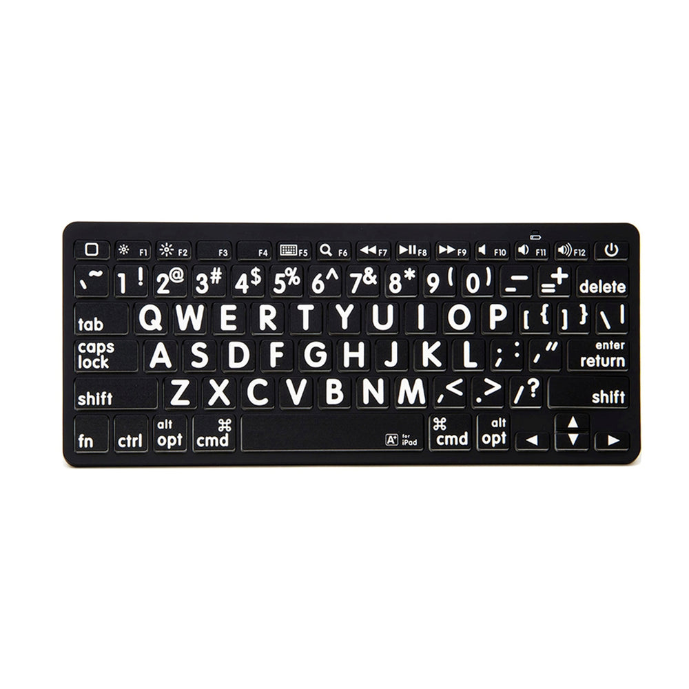 Large print Bluetooth mini keyboard for iOS and MAC