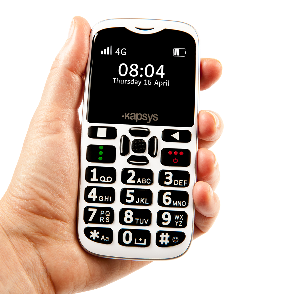 Hand holding mobile phone