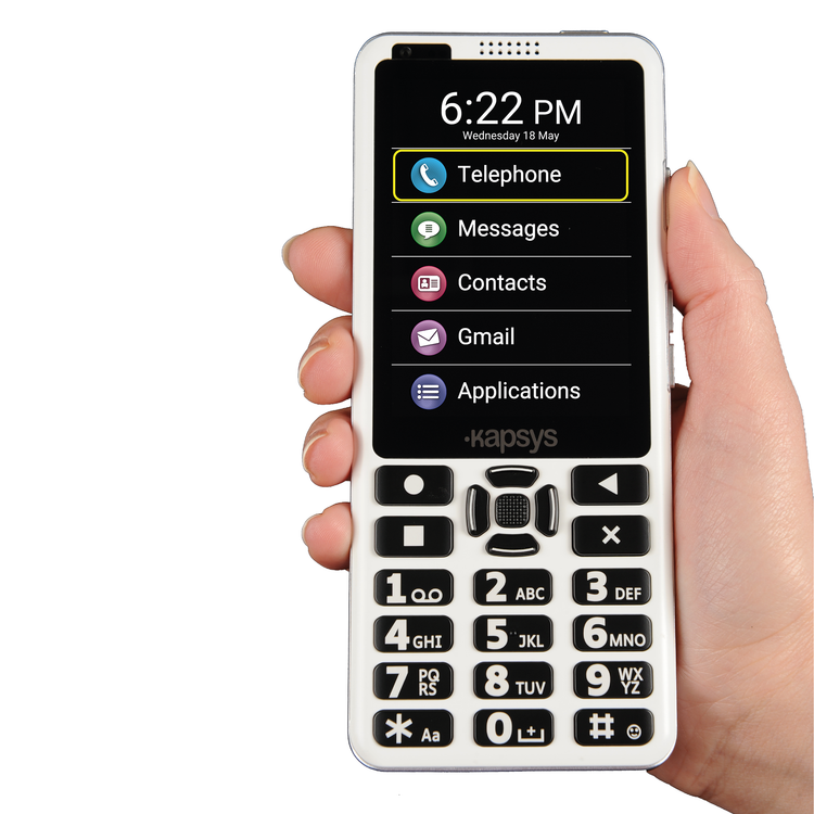 Alternative view of Smartvision3 mobile phone