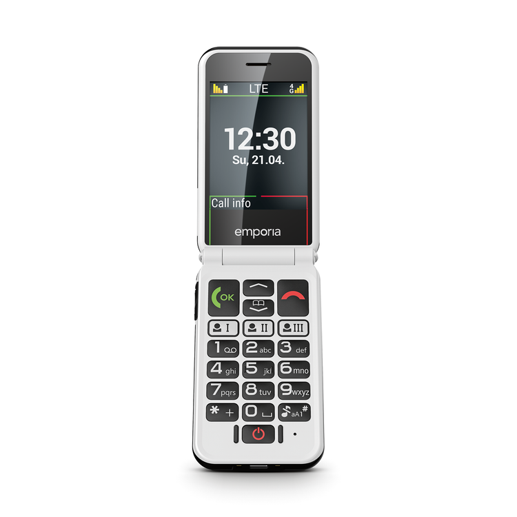 Emporia V227 Simplicity clamshell 4G phone V3