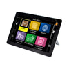 GuideConnect menu icons on a tablet