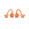 Front view of OpenRun PRO Shokz in orange.