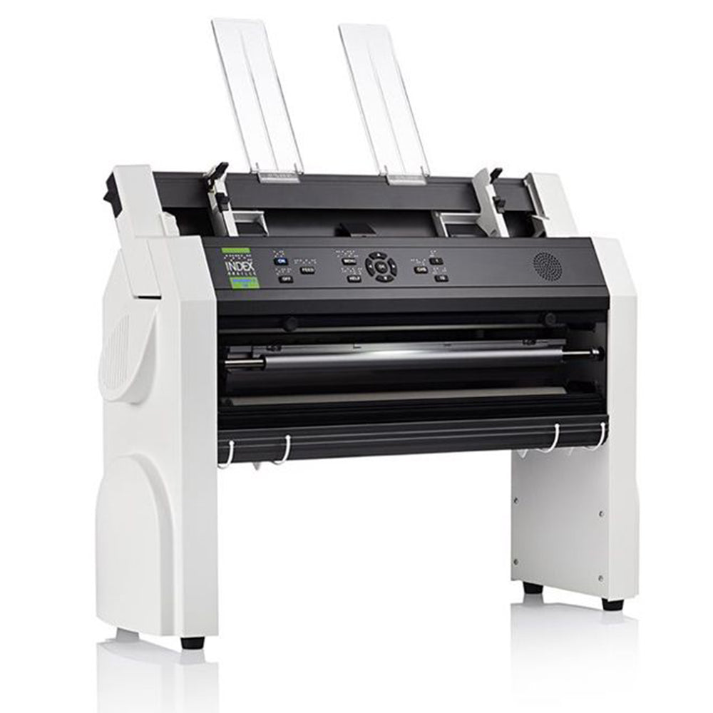 Front view of Index Everest embosser against a white background.