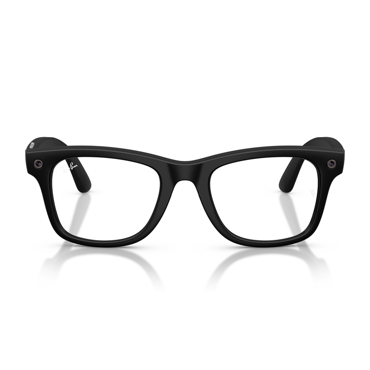 Ray-Ban Meta Gen 3 smart glasses – Wayfarer, transition lenses – clear/green, matte black frame