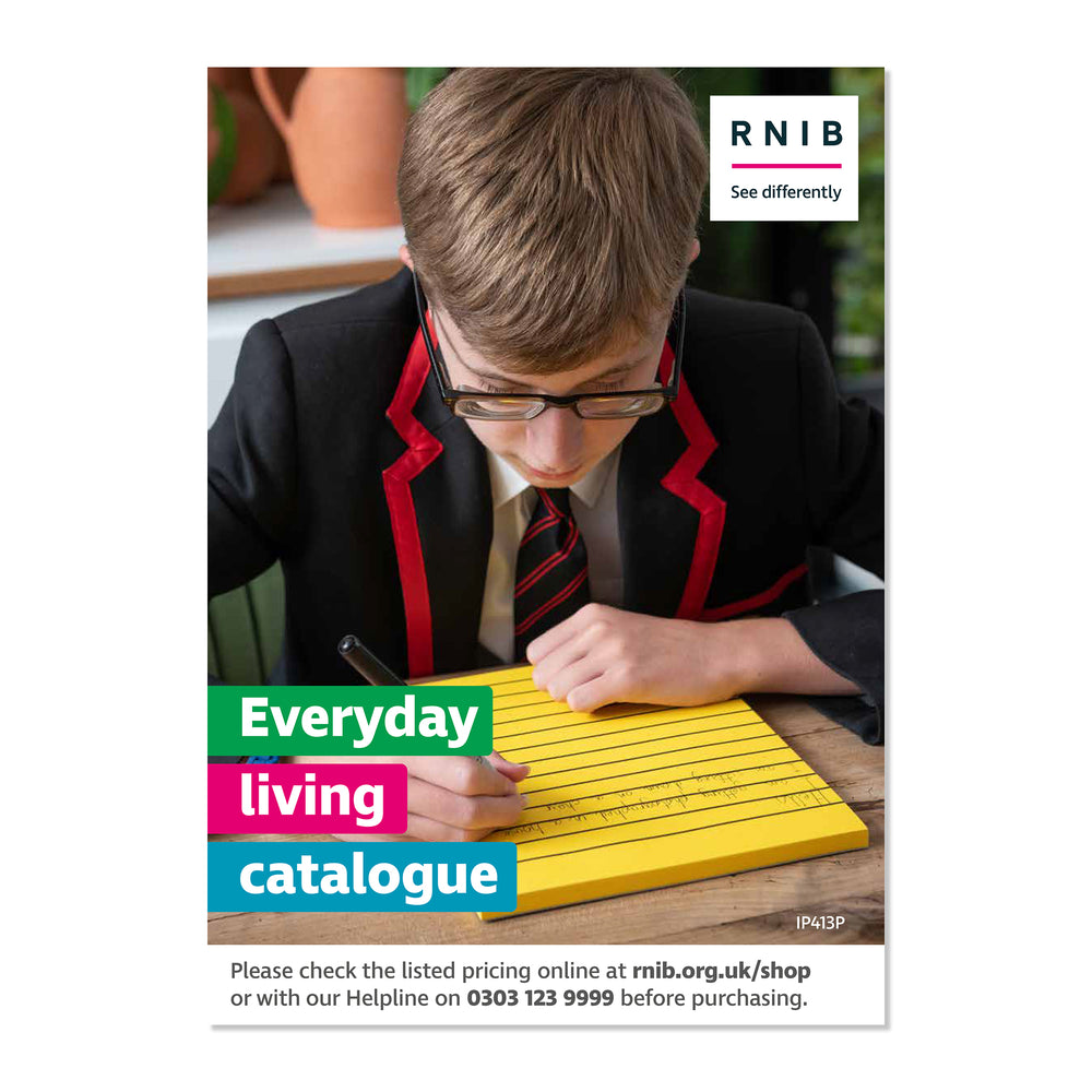 Cover of the large print Everyday living catalogue