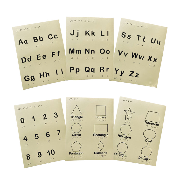 Tactile education set