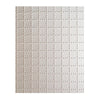 Tactile graph paper with 1cm squares