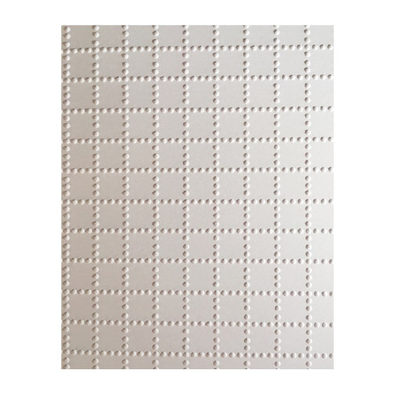 Tactile graph paper with 1cm squares