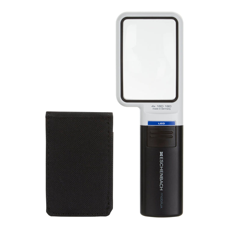 Eschenbach mobilux LED hand magnifier 4×