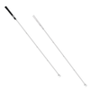 Full view of WeWalk V2 smart canes in both colours against a white background.