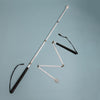 Cane unfolded and partly unfolded on a light background