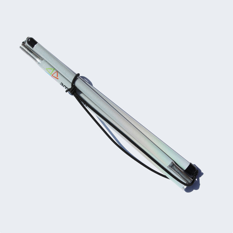 Alternative view of Ambutech aluminium folding symbol cane