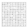 Sample wordsearch grid for Rivers of Africa