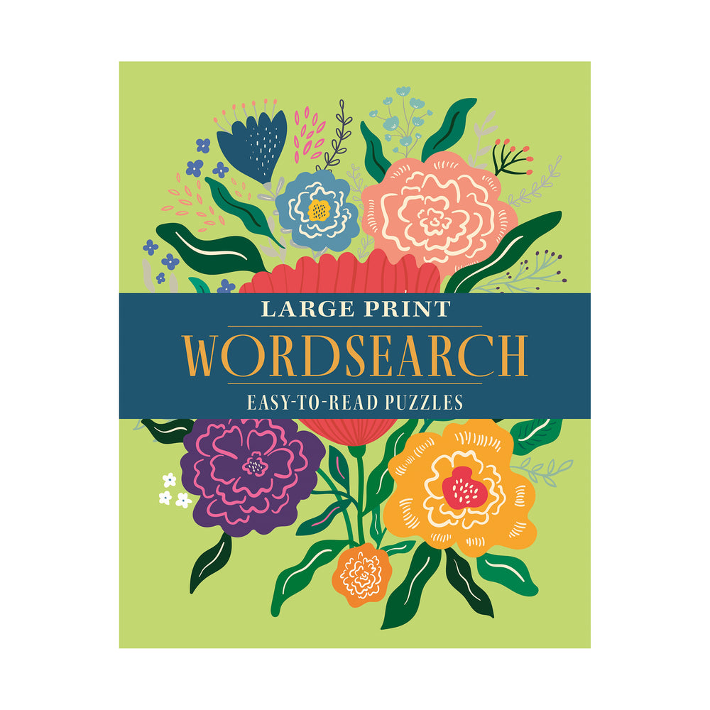 Front cover of Large print wordsearch