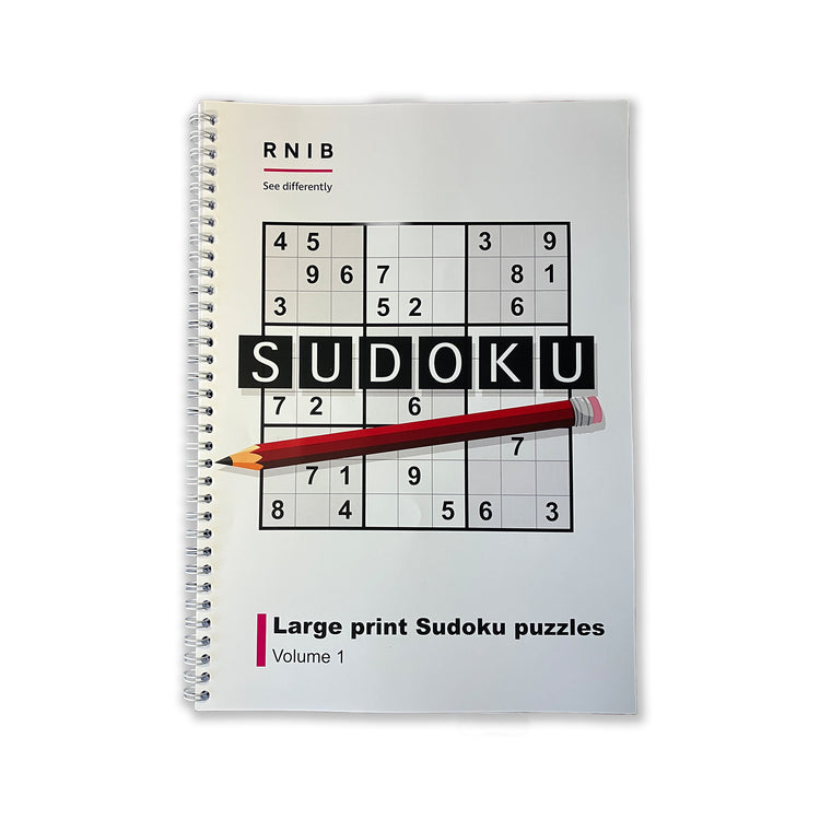 RNIB Large print Sudoku puzzles Volume 1