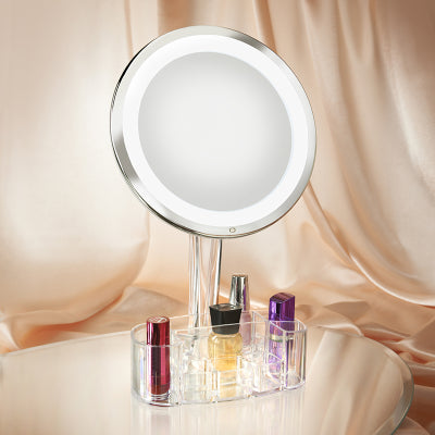 Cordless LED vanity mirror 7×