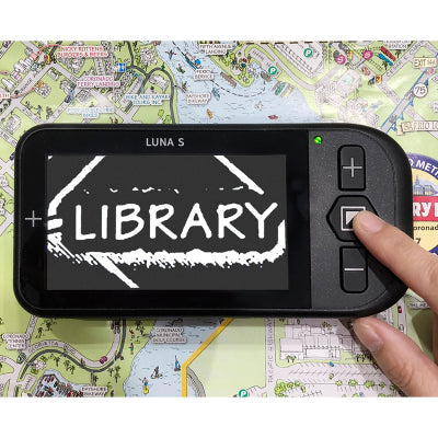 Luna S portable video magnifier