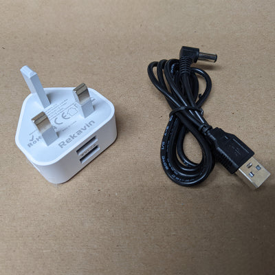 Alternative view of USB Adaptor (cable) for Smart Brailler