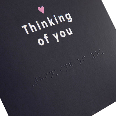 Alternative view of Thinking of You card