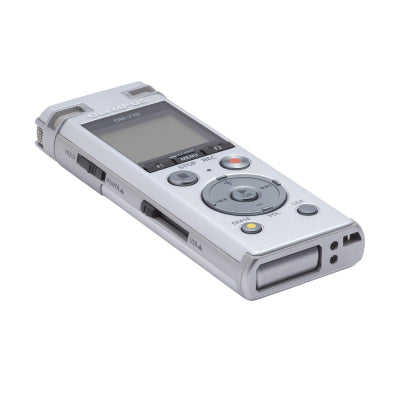 Alternative view of Olympus DM-770 voice recorder with voice guidance