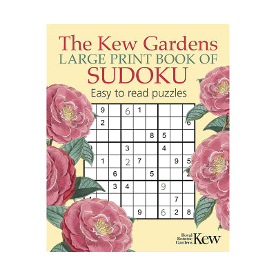 Kew gardens large print Sudoku