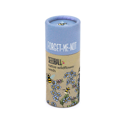 Seedball forget-me-not tube