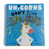 Unicorns don't love sparkles front cover