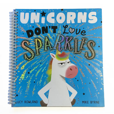 Unicorns don't love sparkles (contracted UEB)