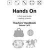 Hands On teachers' handbook front cover.