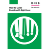 How to guide people with sight loss booklet front cover