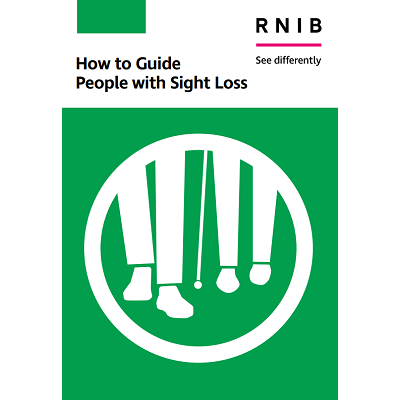 How to guide people with sight loss