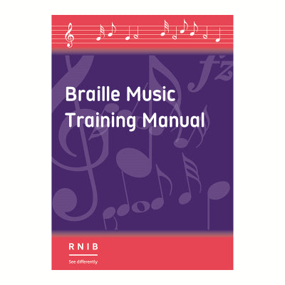 Braille Music Training Manual in print