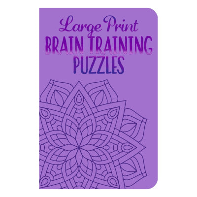 Large Print Brain Training Puzzles (192 pages)