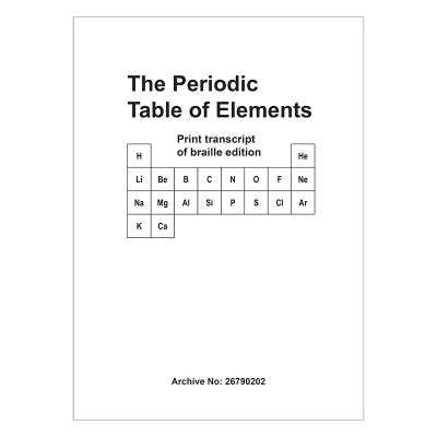 Alternative view of The Periodic Table of Elements