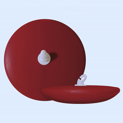 Alternative view of Ambutech Dakota red disk tip - hook style