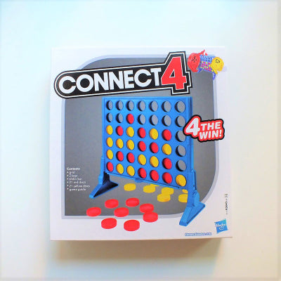 Connect 4 packaging back