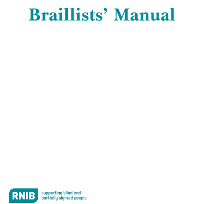 Alternative view of Braillists' manual for Unified English Braille (UEB), 2016 edition