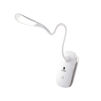 Illuminated light with flexible neck bent