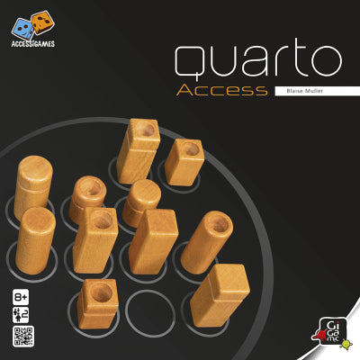 Alternative view of Quarto Access tactile game