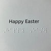 Inclusive charity Easter egg card