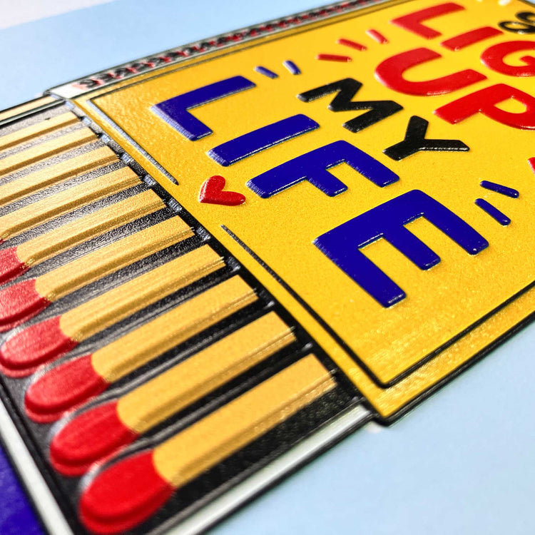 Alternative view of Inclusive Matchbox Anniversary charity card