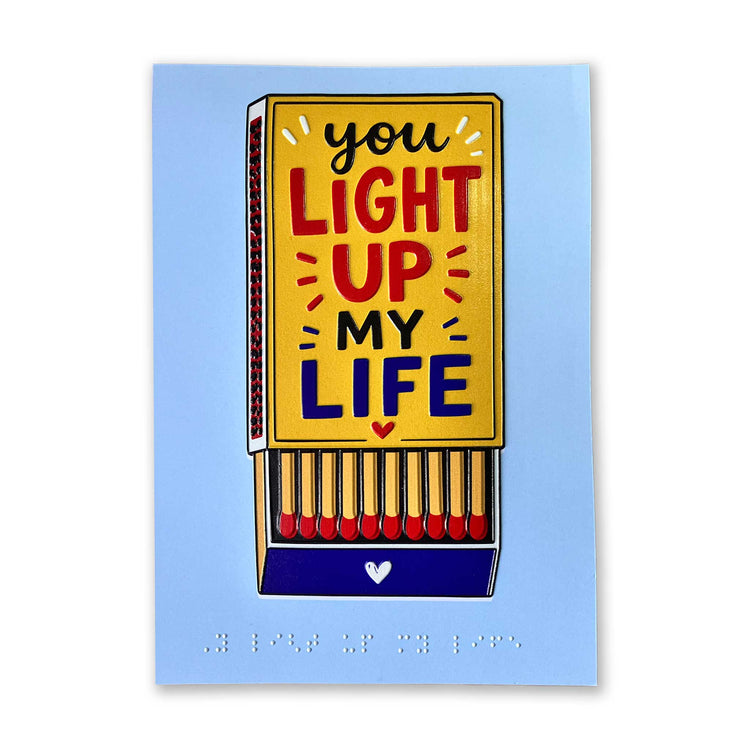 Inclusive Matchbox Anniversary charity card