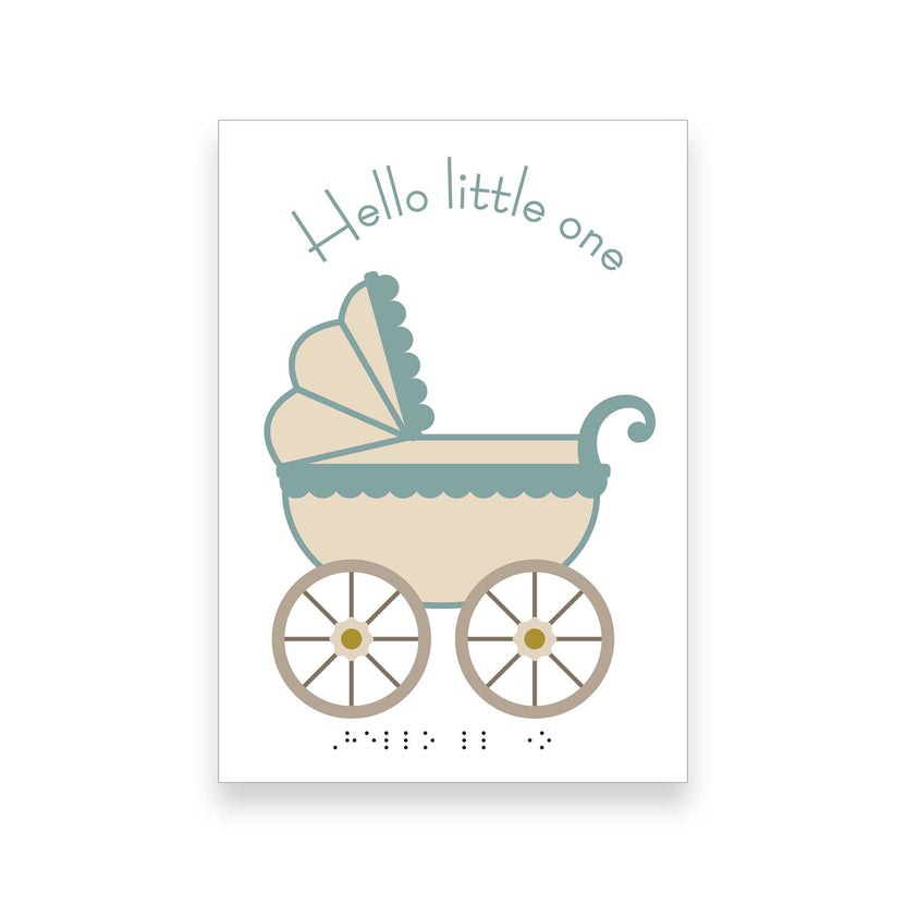 Inclusive new baby charity card | RNIB Shop