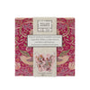 Box of William Morris scented wax tablets with floral design