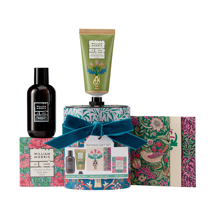 William Morris Festive Bath and Body care tin