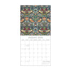 Calendar page for August 2026 with a colorful floral and bird pattern on a white background.