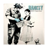 Banksy-style artwork of a police officer and a girl with a basket, featuring the text 'Banksy 2026 Calendar'.