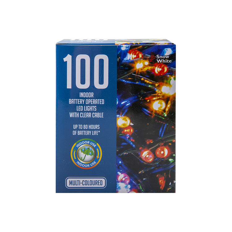 100 LED small indoor Lights Mullti
