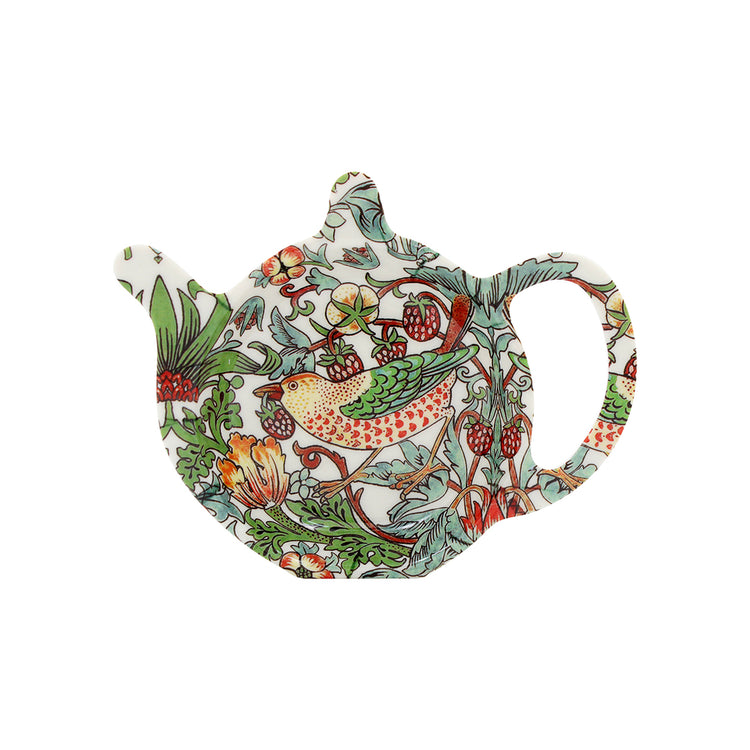 William Morris Strawberry thief teabag tidy